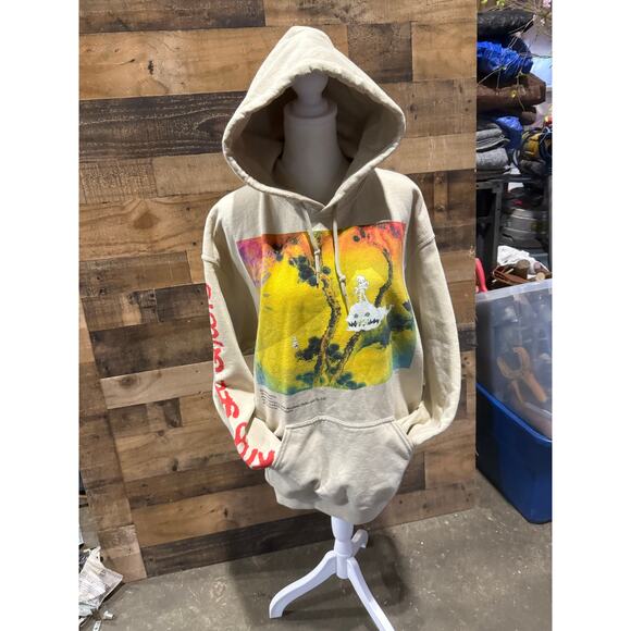 Kids See Ghosts Inspired Hoodie - Multicolor - Size L - Picture 1 of 9